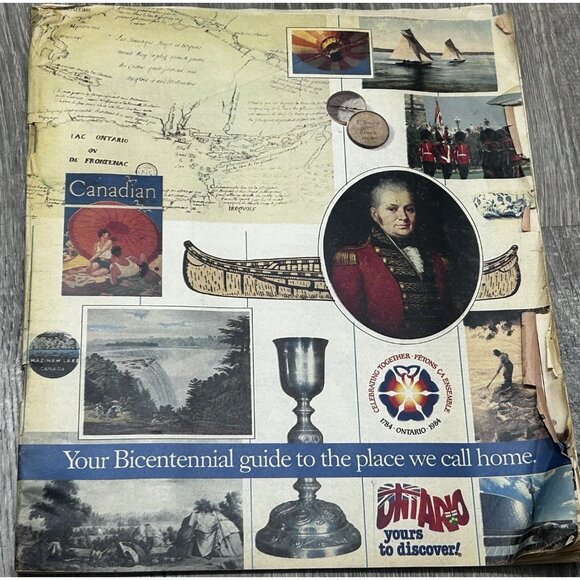 Ontario Bicentennial 1984 Bicentennial Guide The Place We Call Home Paperback - Picture 1 of 7